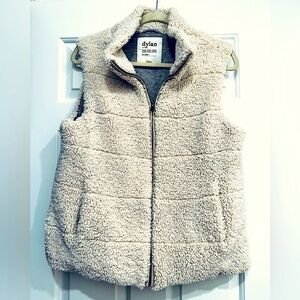 Dylan Cream Sherpa Vest
